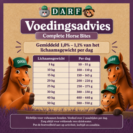 Afbeeldingen van DARF Vol Paard 4 kg